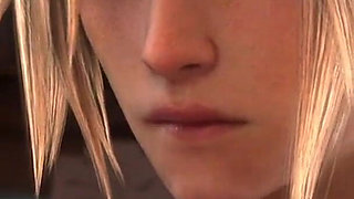 Tifa & Cloud: Holiday Oral Sex