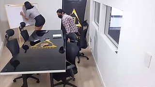 Office Boss Gets Wild Fuck From Coworker After Work Meeting - Martinasmith
