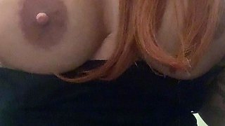 Big boobs milf masturbates with her dildo