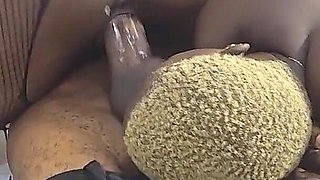 Xxhomealone in Black Leather Pant Dominate Two Black Sluts