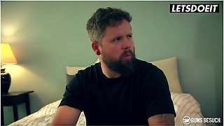 Big Tits German Pornstar Sina Velvet Sucks And Fucks One Of Her Fans