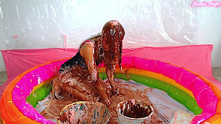 Wam!!! Anal Punishment with Slime and Brownie Dough