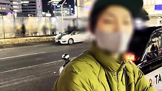 Asian japanese teen with outdoors