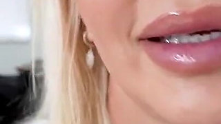 MILF Stepmom Victoria Shows Her Stepson Intern How to Succeed at the Office with Sex