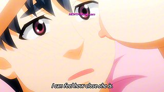 Hentai hubby makes new wife squirt hard all over hotel bed
