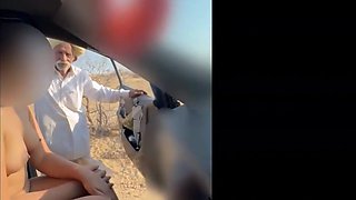 Naked Wifey Road Joy With A Rajasthani Guy In Outdoor Fuckfest