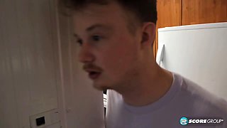 Stepson Mike Skywalker can't resist Mallory Knight's mouth and pussy