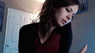 Teen Cute Italian Brunette Solo At