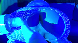 Bubble Butt with Perfect Pussy Takes Huge Dildo and Dick