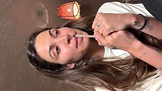 Nia x Noah Amateur Couple FaceTime Sex - Rough Hard Fucking Doggystyle & Cowgirl Riding