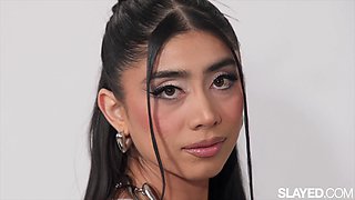 Horny latina girls enjoy each other's company