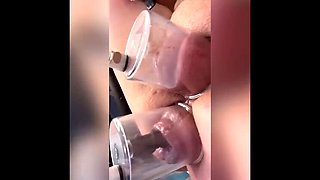 Extreme Anal Pumping MILF - Kinky Midwest Meadows Stretches Her Gape with Pussy Pump
