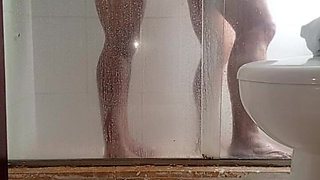 Fucking a MILF Stepmother in the Hotel Bathroom