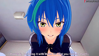 Xenovia and Issei Fucks in the Bathrooms, Rias Finds Out - Dxd Ntr Madness Series