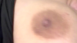 Sexy stepmom bounces her huge tits very delicious