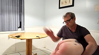 Milf shot fetish jerking muscle
