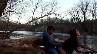 Outdoor Sex with my 18yo Amateur Girlfriend