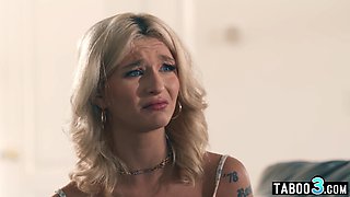Teen fucked roughly by her BFs perv dad