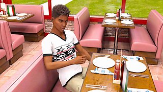 Visual novel featuring big boobs and Lelu Love's submission