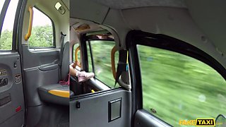 Lana Harding Trips to Passion in a Wild Taxi Ride