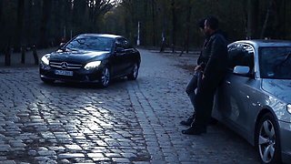 Kitty Blair and Petite Blonde's petite blonde video by Wolf Wagner Com