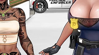 Devine Heel #01 - Busty Crazy MILF in Hot Sloppy Blowjob and Public Fuck - 3D Porn Game