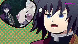 Shinobu Survived Every Demon Except the One Between Her Legs - A Curse That Only Gets Worse with Every Fuck.