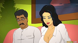 Savita Bhabhi in a wild animated adventure