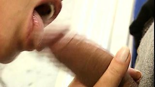 Teen blowjob and hardcore fun