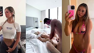 Beautiful Insta model First ever Hardcore sextape