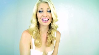 Hot Erotic blonde teens play with kinky toys