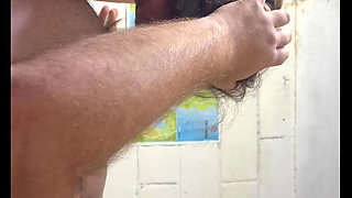 Stepmom sucking cock