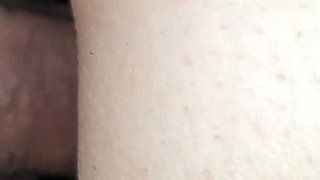 My Boyfriend Fucks Me with His Hard Cock. He Shoots His Creampie All Over Me.