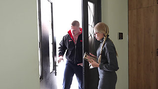 The Straight-a Student Got Fucked Hard and Came on Her Glasses.