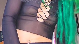 Emo Teen Becka Solo Webcam Masturbation Porn