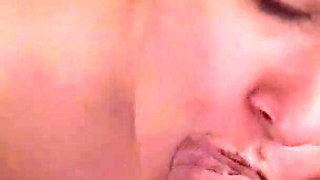 Blonde MILF Sucks Cock Deep and Takes Messy Facial