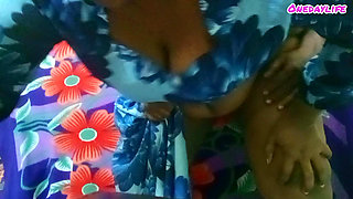 Tamil husband and desi wife having sex in doggy style hard core sex homemade sex