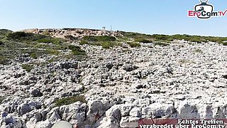 Sophie's outdoor blowjob movie