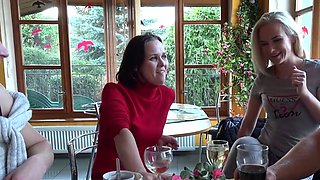 Group Sex In Restaurant
