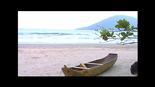 Massive cock on the beach for the bitch