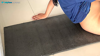 A Beautiful Big Ass MILF Fucks Her Coach with a Huge Cock with Her Tight Pussy When Her Husband Is Not There
