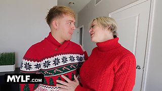 Dee Willams, the busty stepmom, enjoys getting her tight pussy pounded by her hung stepson