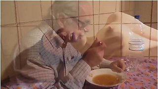 Luna Dark - Caregiver Gets Fucked In Front Of The Old Pimp