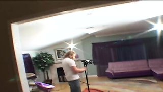 Innocent cockslut takes on large sausage in uncensored XXX