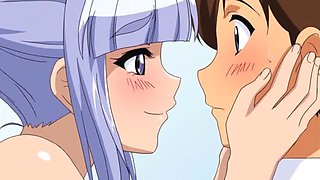 Anime Hentai: Big-Titted MILF Melue's Lewd Blowjob & Creampie