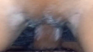 Stepmom Plays with Stepsons 10inc Huge Black Cock and Huge Cummimg