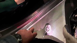 Risky Truck Lovemaking in Public Parking Garage – Began with Hj, Concluded with Doggy style!