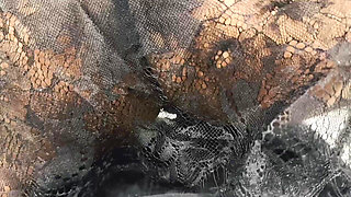 My Stepson Bought Me a Sexy Lingerie and I Try It in Front of Him