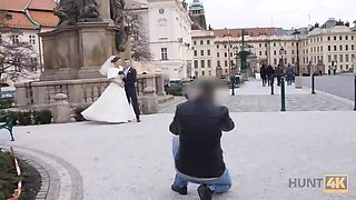 Hunt4k. enthralling czech bride spends first night with wealthy stranger