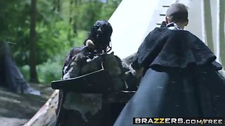 Brazzers - (Aletta Ocean) and (Marc Rose) - storm of kings parody part three